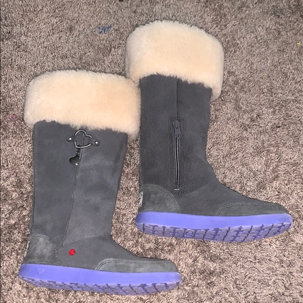 UGG long  suede fur boots